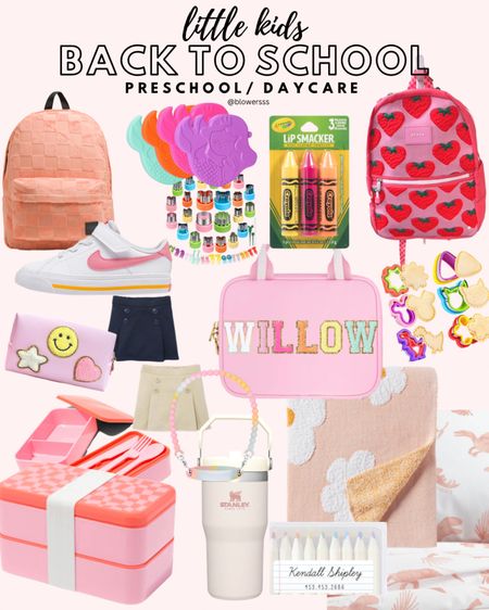 Back to school finds for little kids (Preschool, Day Care, and Kindergarten)

…
Amazon State Bags strawberry Backpack peach pink velvet lunch essentials sandwich crust cookie cutter Ryan and rose Stanley pillowfort throw blanket kids decor  Lunch Box Stoney Clover Lane Target finds style trendy checkered strawberry girls girl 

#LTKfamily #LTKkids #LTKSeasonal