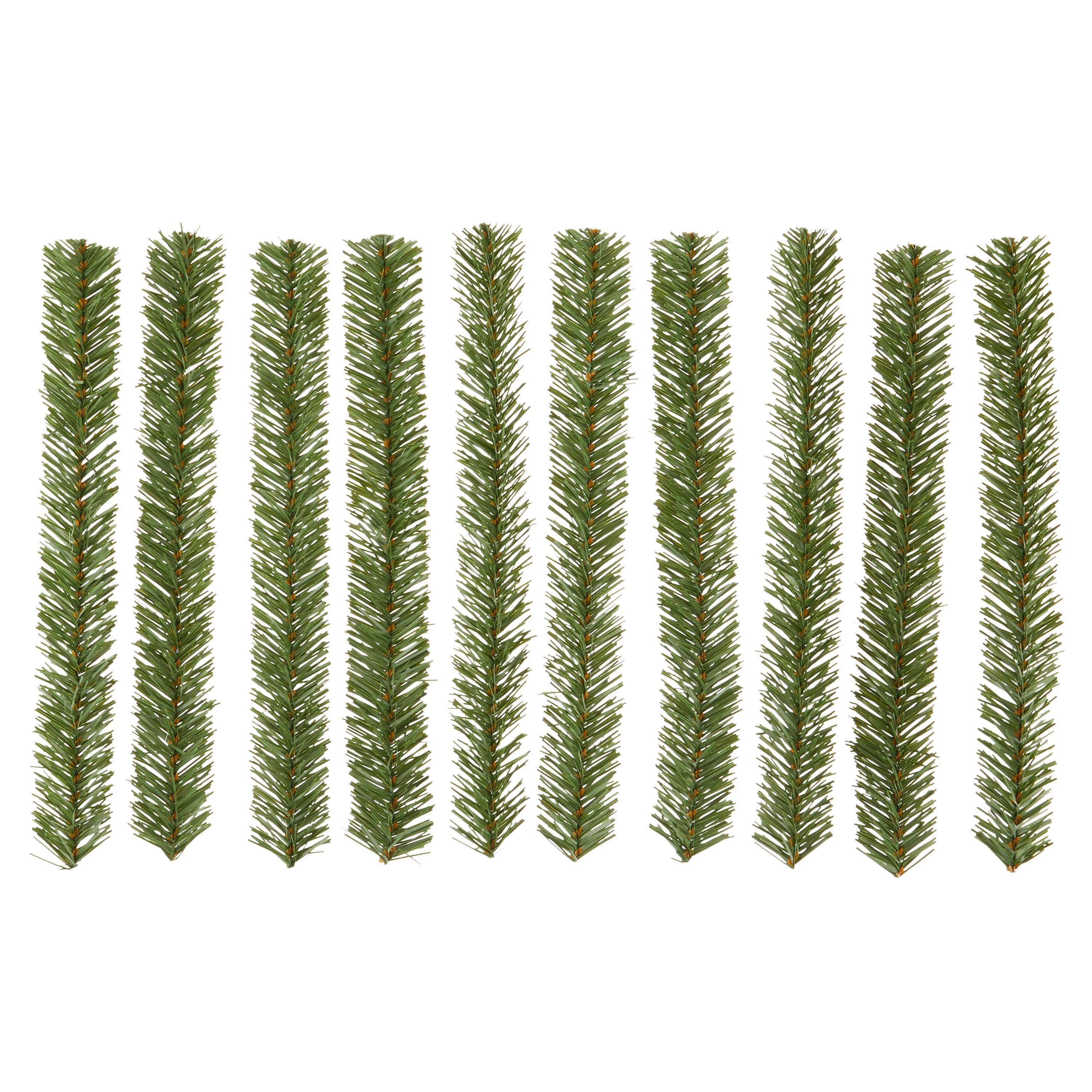 PVC Christmas Garland Ties, 12", 10 Count, by Holiday Time | Walmart (US)