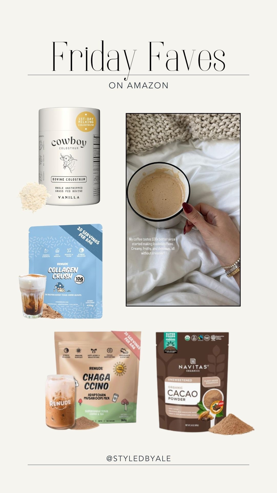 Friday Faves on Amazon - my loaded coffee!

#LTKHome #LTKfoodie