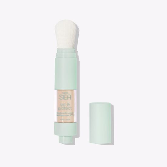 set & protect mineral sunscreen powder Broad Spectrum SPF 30 | tarte cosmetics (Global)