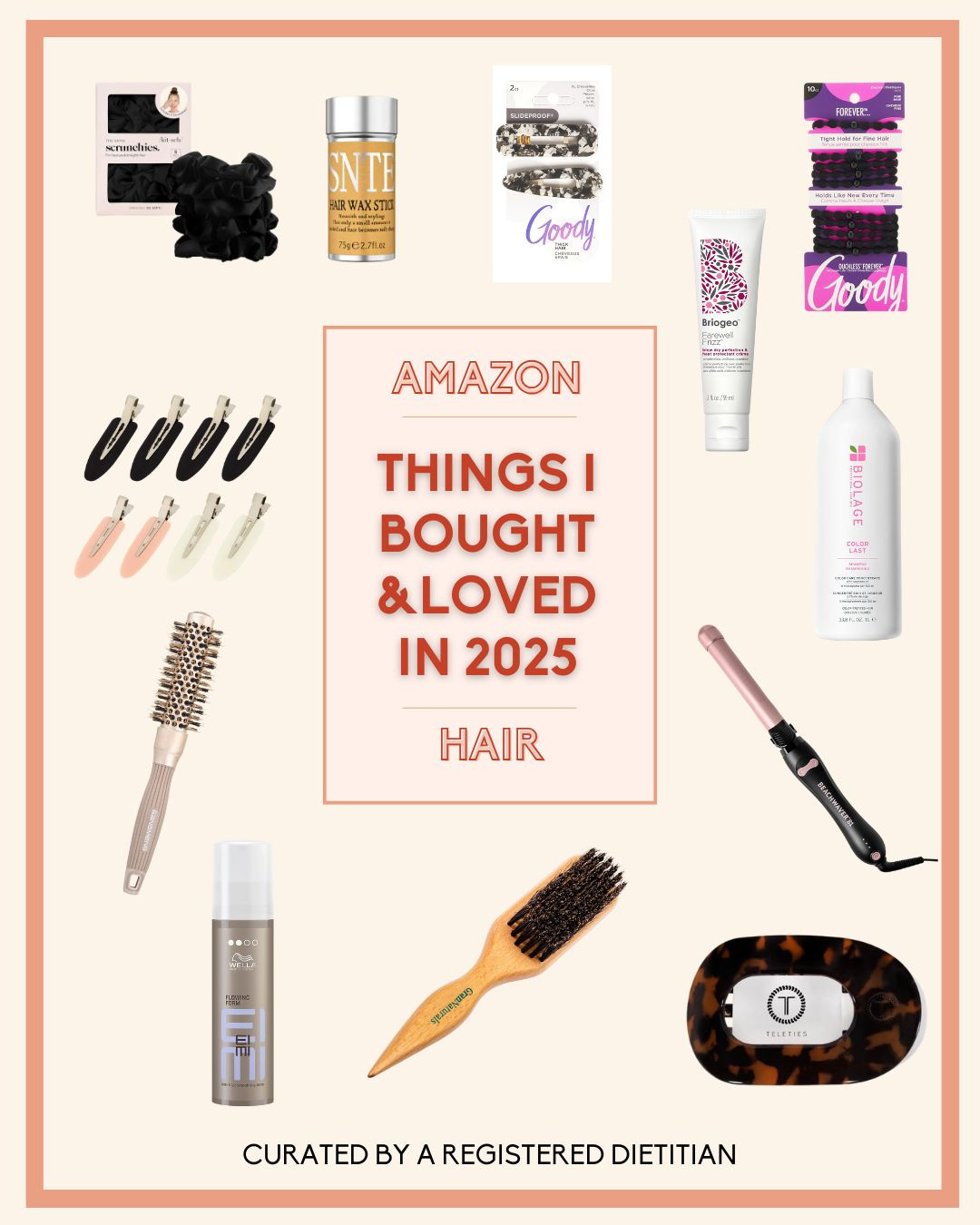 Amazon hair finds I bought in 2025 and would buy again.
Scrunchies, clips, brushes, and the only hair curler that works for me. 

 #LTKFindsUnder50 #LTKBeauty