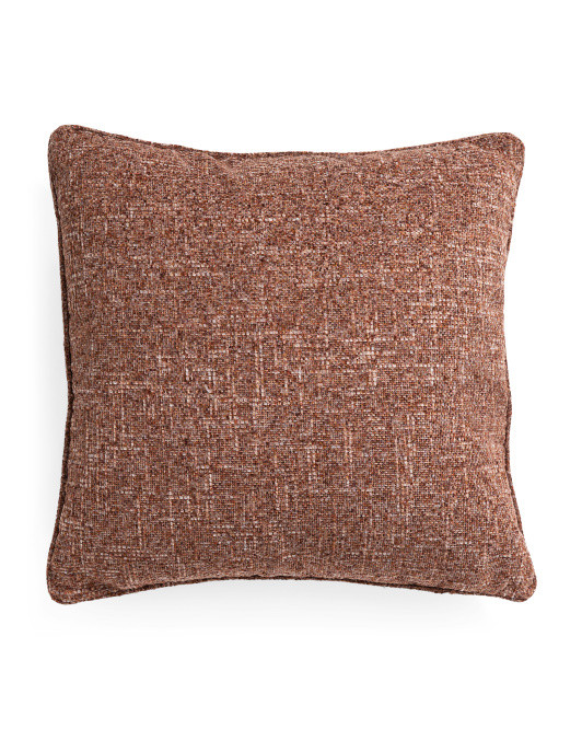 24x24 Tweed Pillow | TJ Maxx