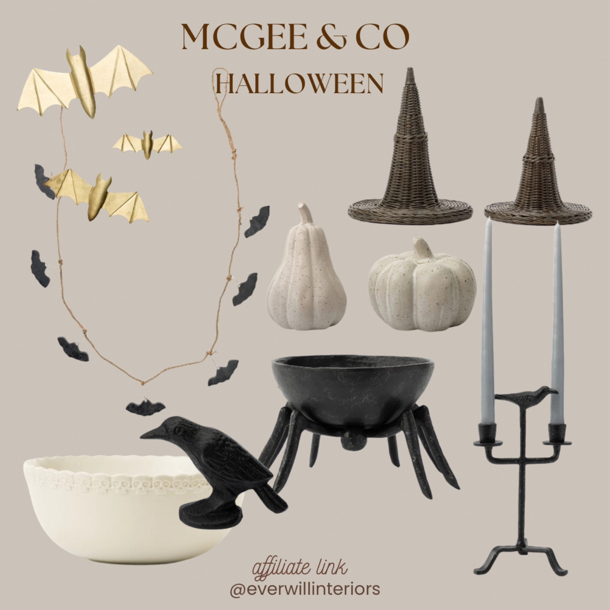 My favorites from the McGee and Co collection! Loving the subtle skull detail on the dinnerware. So many more linked!

#halloweendecor #mcgeeandcohalloween #affodablehalloween #halloweeninspo #halloweendecorideas #halloweengarland #halloweenserveware #octoberdecor 

#LTKFindsUnder50 #LTKSeasonal #LTKHome