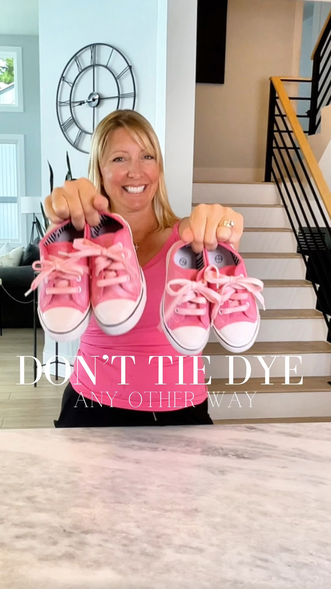 Don't Tye Dye Any Other Way When Tye Dying Accessories. DIY Shaving Cream Rit Tie Dyed Shoes. This was such a simple way to tie-dye and way less messy (although I should have worn gloves 🙈). I can’t wait to do this with other items. Let me know in the comments section what else you would you tie-dye with this technique? Like & Follow for more Tips, Tricks & DIYs 

#LTKVideo #LTKshoecrush #LTKstyletip