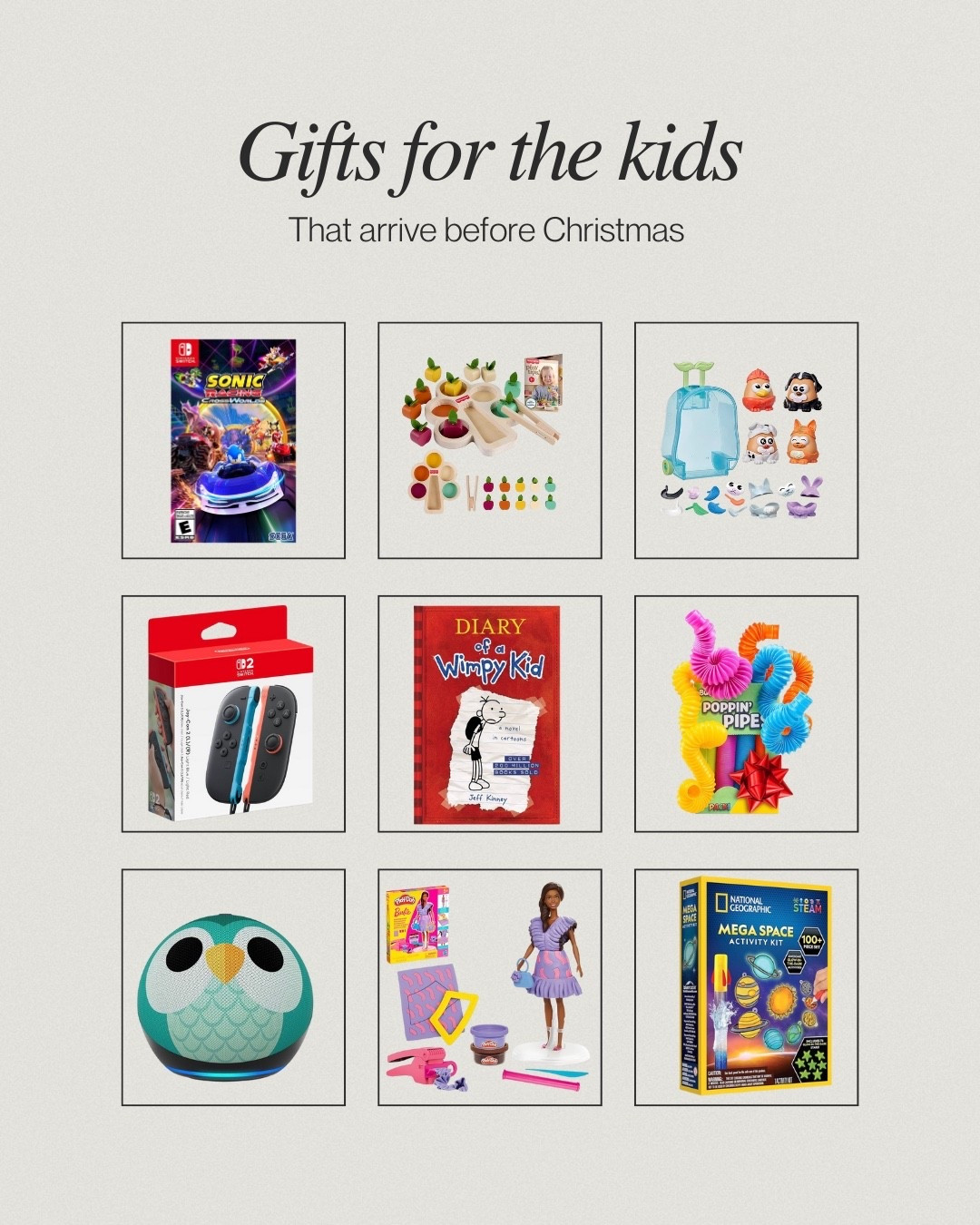 Gifts for kids that arrive before Christmas 

#LTKKids #LTKHoliday #LTKGiftGuide