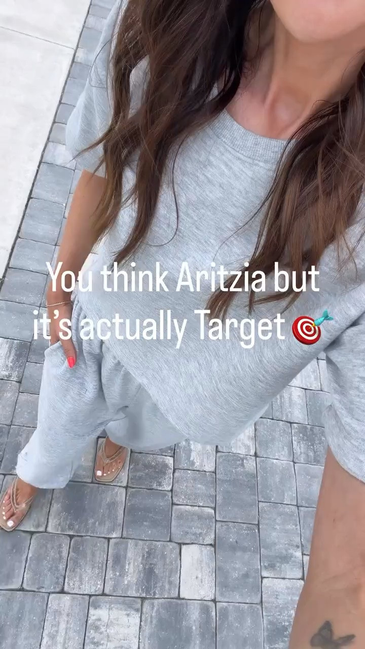 This Target set looks so much more expensive than it is. The soft fabric, relaxed fit, and clean silhouette give it that Aritzia look for less, and it’s one of those outfits you’ll wear for travel, errands, coffee runs, or lounging at home.

Size S

Target matching set, Aritzia look for less, lounge set, matching sweats, travel outfit, casual style, everyday essentials, comfortable outfit, affordable fashion, neutral set, annabrstyle

#LTKootd #LTKTravel #LTKSeasonal