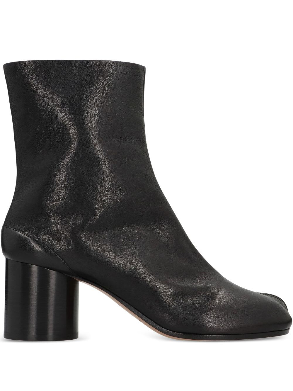 Maison Margiela Tabi Leather Ankle Boots | Italist.com US