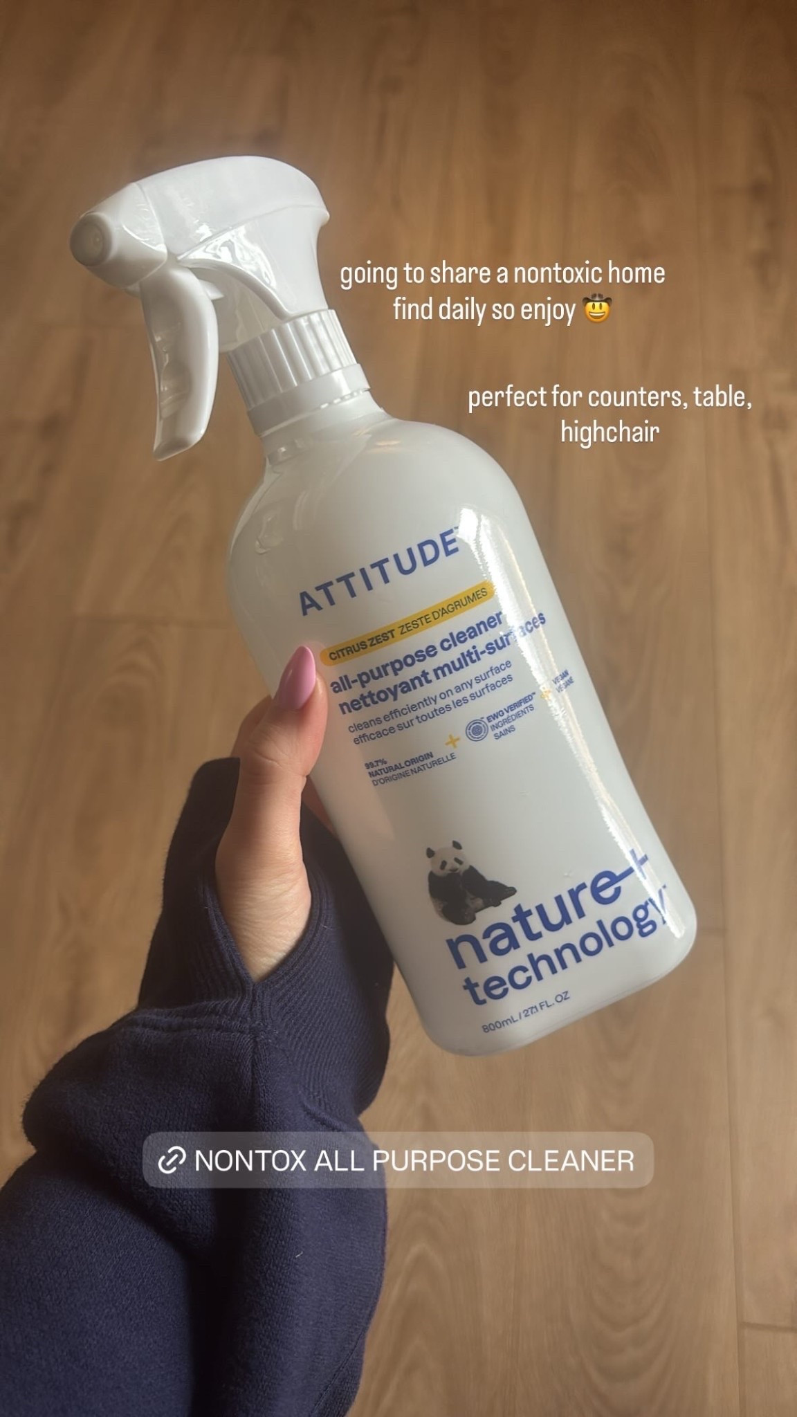 Nontoxic all purpose cleaner ! Love using on counters, table, high chair 

Nontoxic cleaning products, nontoxic home productts

#LTKFindsUnder50 #LTKHome #LTKselfcare