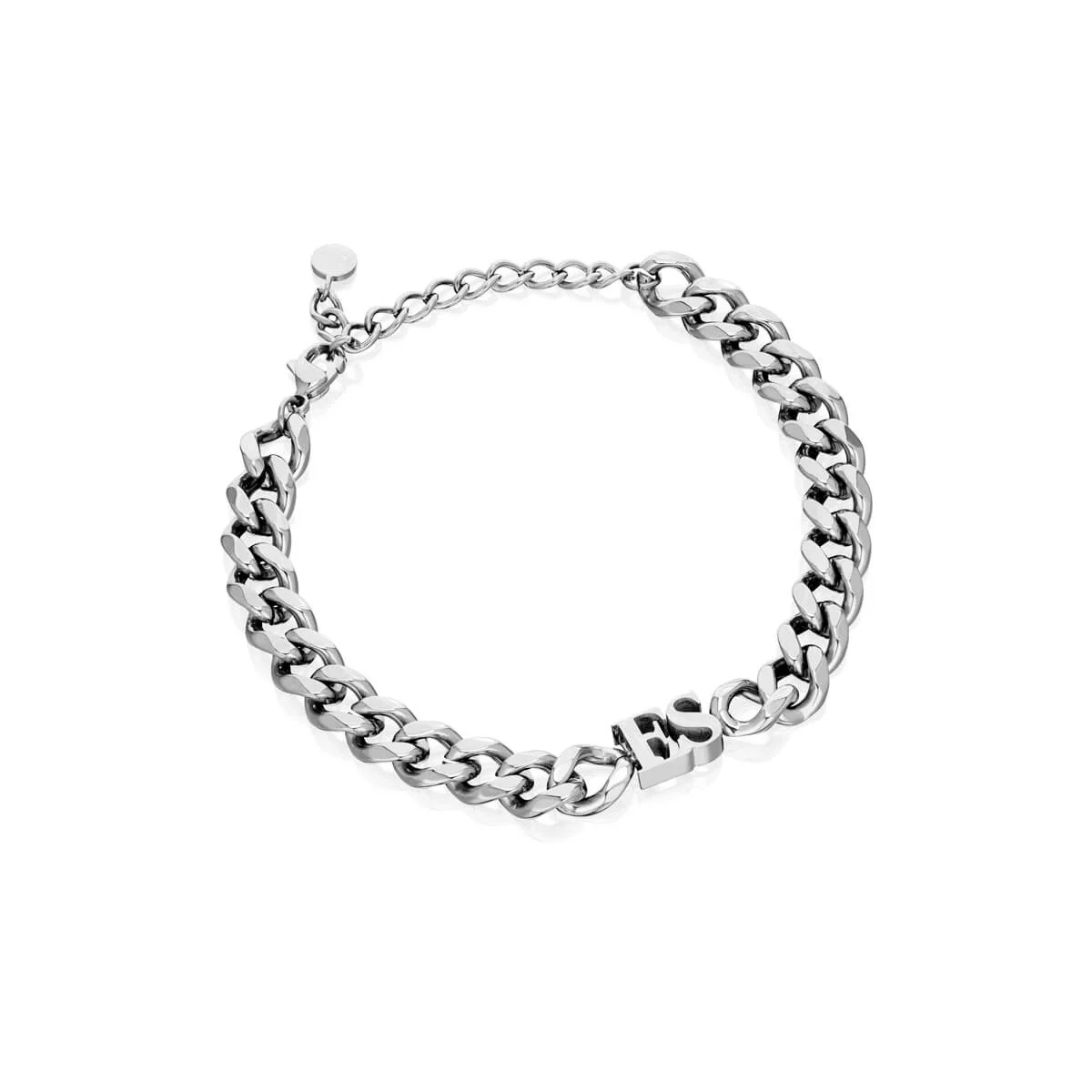 Initial Curb Bracelet (Silver) | Abbott Lyon