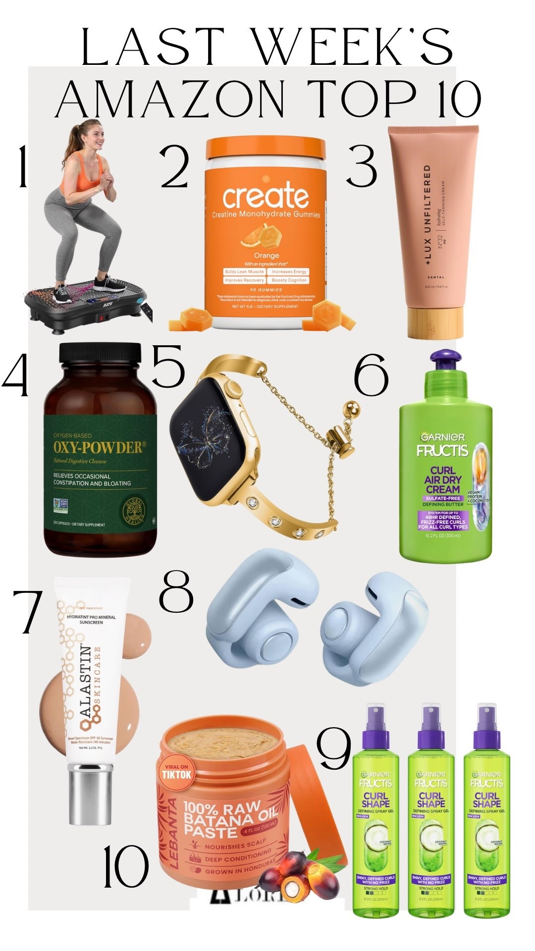 Last week’s Amazon best sellers!!

#LTKFindsUnder50 #LTKBeauty