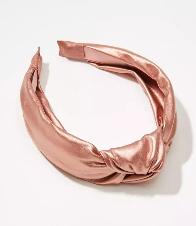 Shimmer Top Knot Headband | LOFT | LOFT