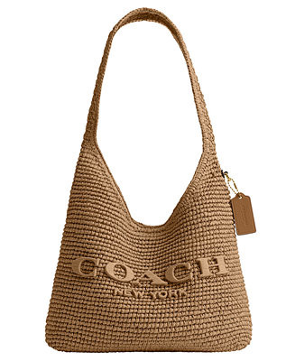 Brooklyn Medium Straw Shoulder Bag 28 | Macy's