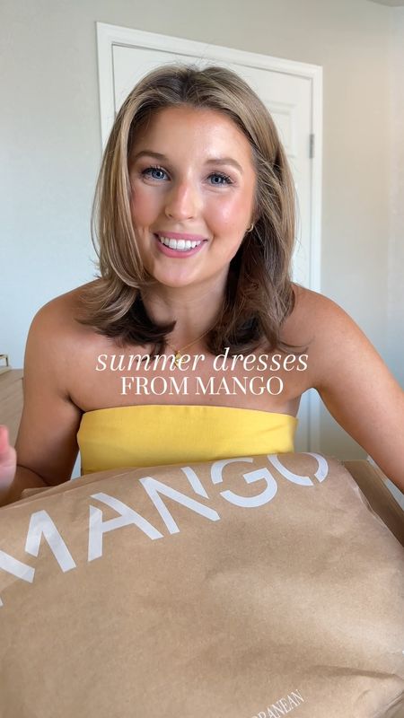 Summer haul from Mango! Sizing was kind of all over the place but I say in the video what size in wearing in each item!

Summer dresses // summer style // mango //!

#LTKSeasonal #LTKStyleTip