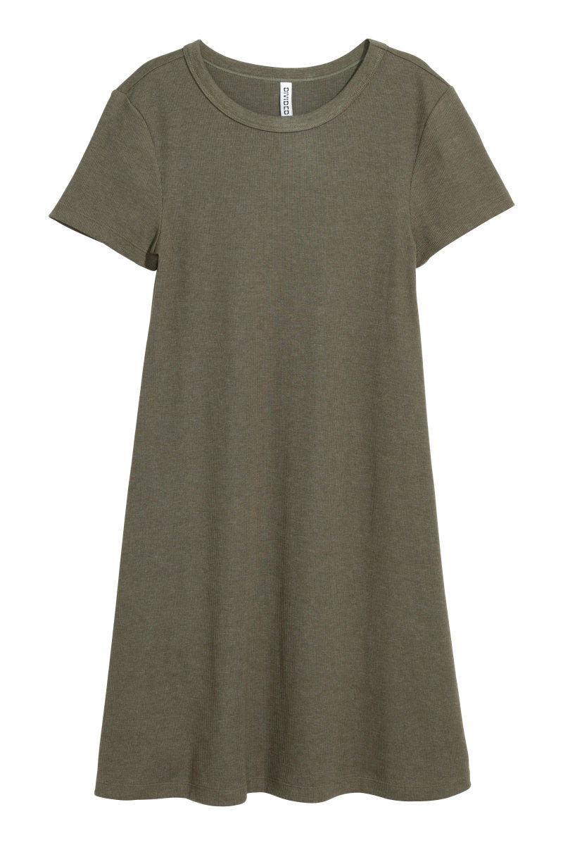 H&M Ribbed Dress $17.99 | H&M (US)
