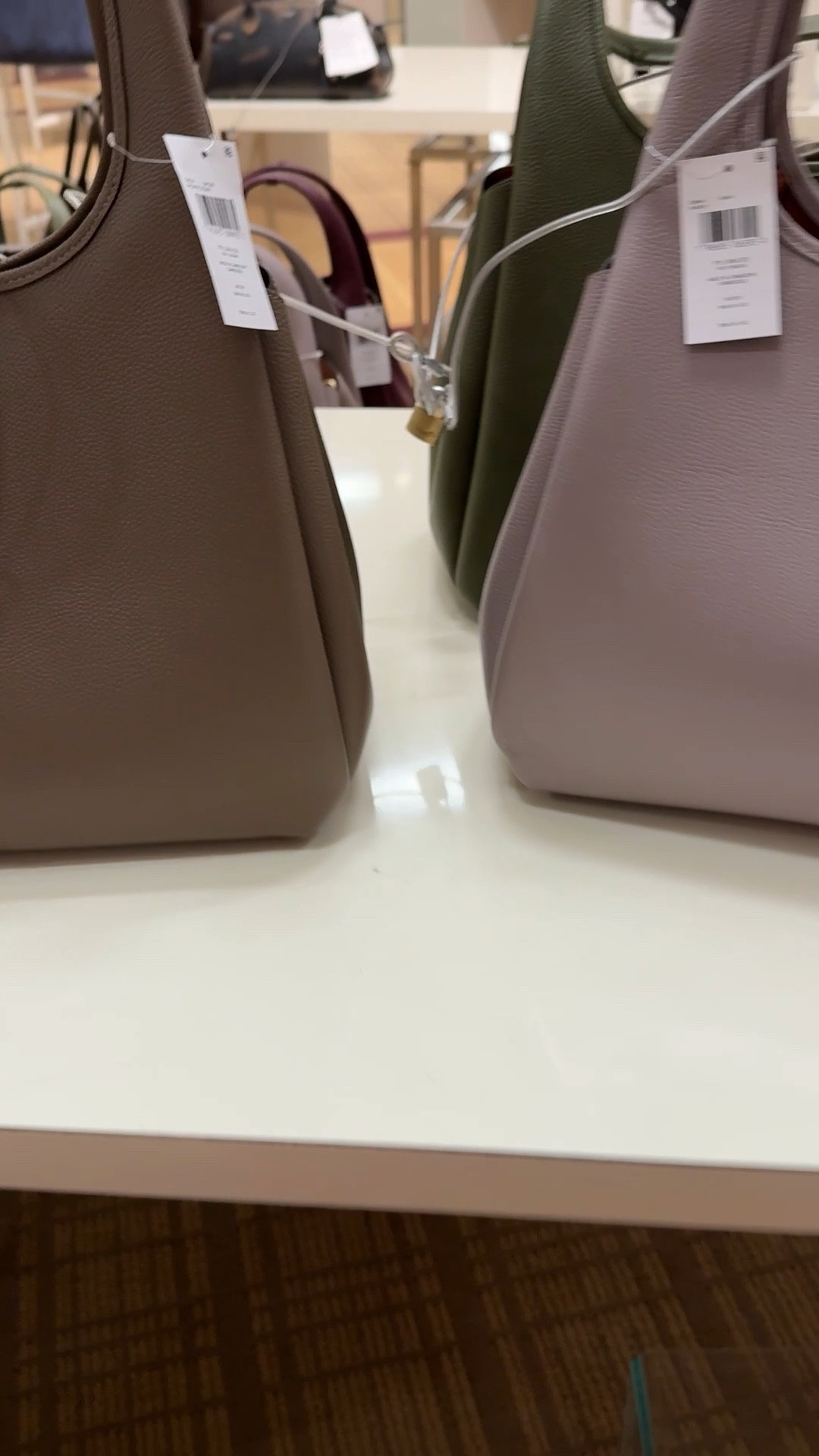Here’s a quick comparison between these beautiful colors from Coach! Dark stone on the left and Ash on the right. I am loving Ash! 

#LTKHoliday #LTKdayinmylife