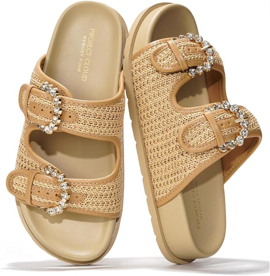 Project Cloud Platform Summer Sandals for Women 2025 - Comfortable and Adjustable Straps Summer S... | Amazon (US)