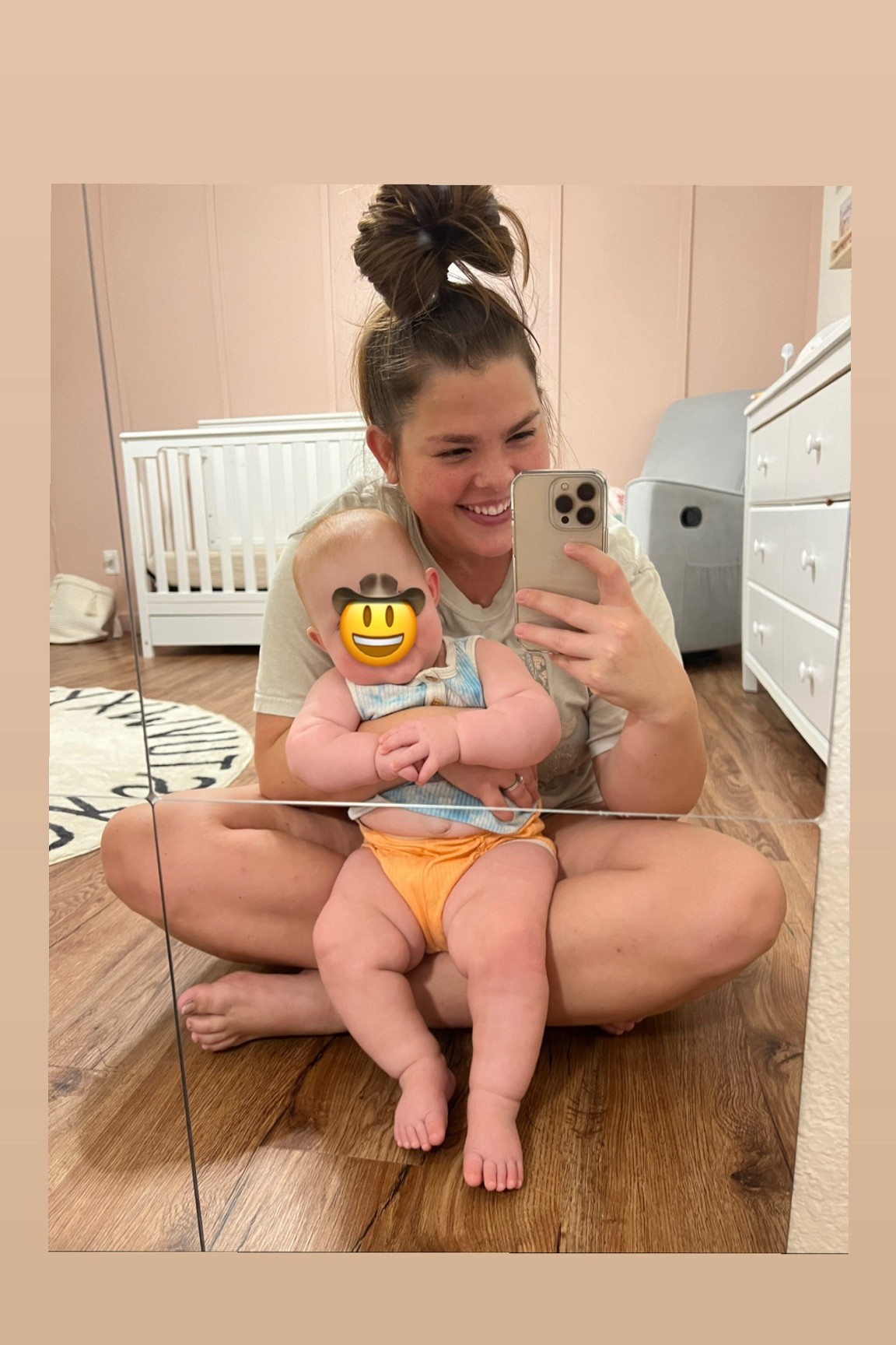 Acrylic mirror for nursery! #ltknursery #babymusthaves #ltkmirror