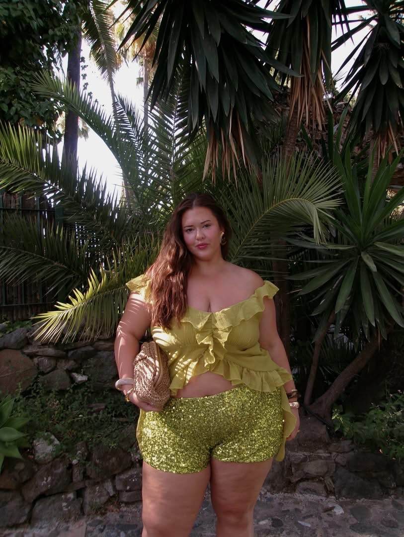 Euro summer 🥝

Europe outfit, summer outfit, sequin shorts, vacation outfit 

#LTKStyleTip #LTKSeasonal #LTKPlusSize