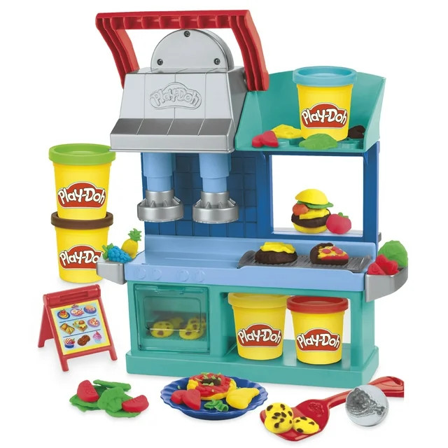 Play-Doh Kitchen Creations Busy Chef's Restaurant Play Dough Set for Boys and Girls - 5 Color (5 ... | Walmart (US)