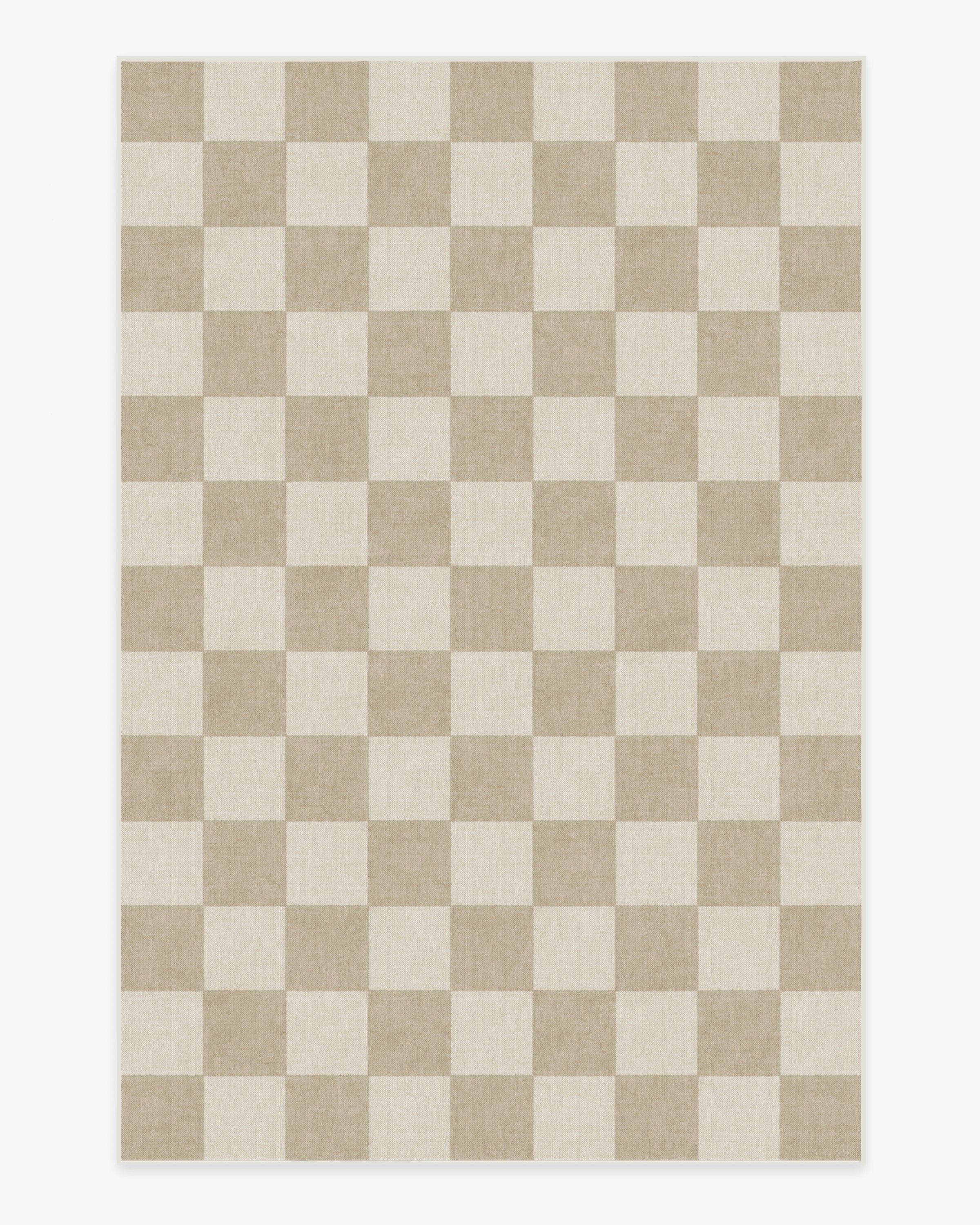 Jaque Checkered Stone Rug | Ruggable