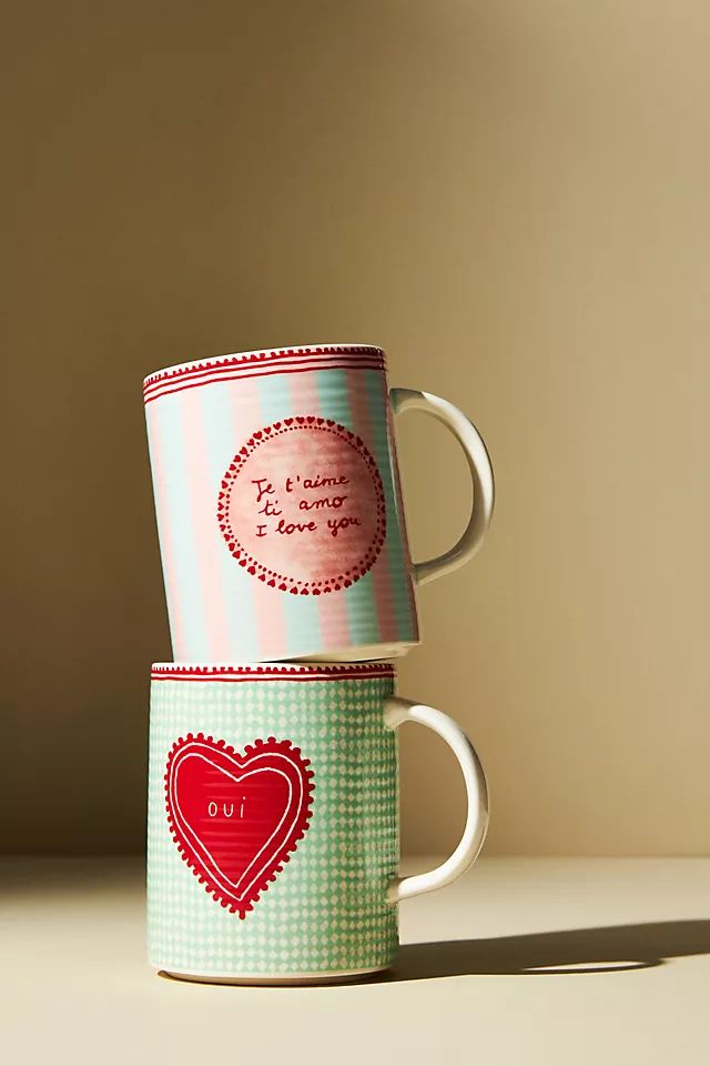 Laetitia Rouget Love Mug | Anthropologie (US)