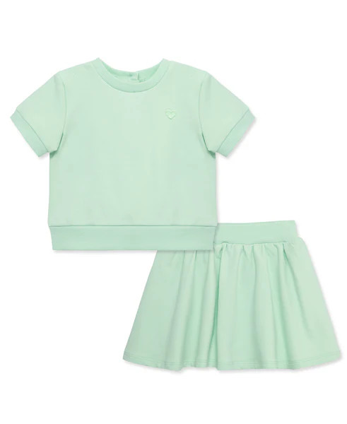 Green 2-Piece Toddler Skort Set (12M-24M) | Little Me