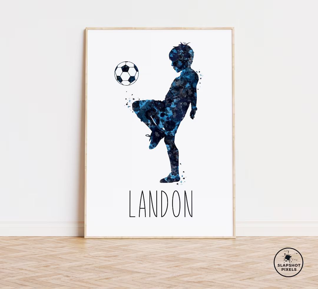 Personalized Soccer Poster Soccer Mom Gifts Personalized - Etsy | Etsy (US)