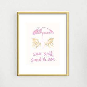 Sun Salt Sand Sea Art | Pottery Barn Teen