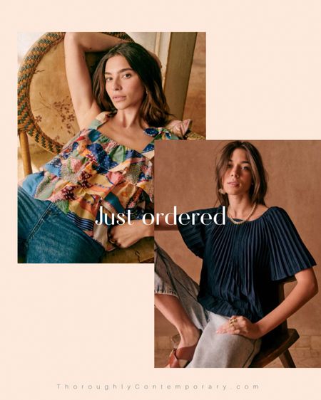 Just ordered these summer tops from sezane. 

Patchwork top. French style  

#LTKeurope #LTKFind #LTKSeasonal