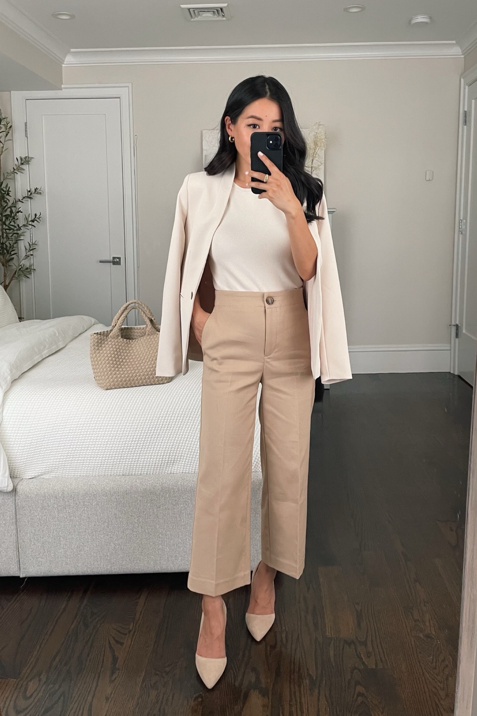 The Kate Wide Leg Crop Pant