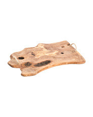 Made In Italy 23in Organic Olive Wood Tray | TJ Maxx