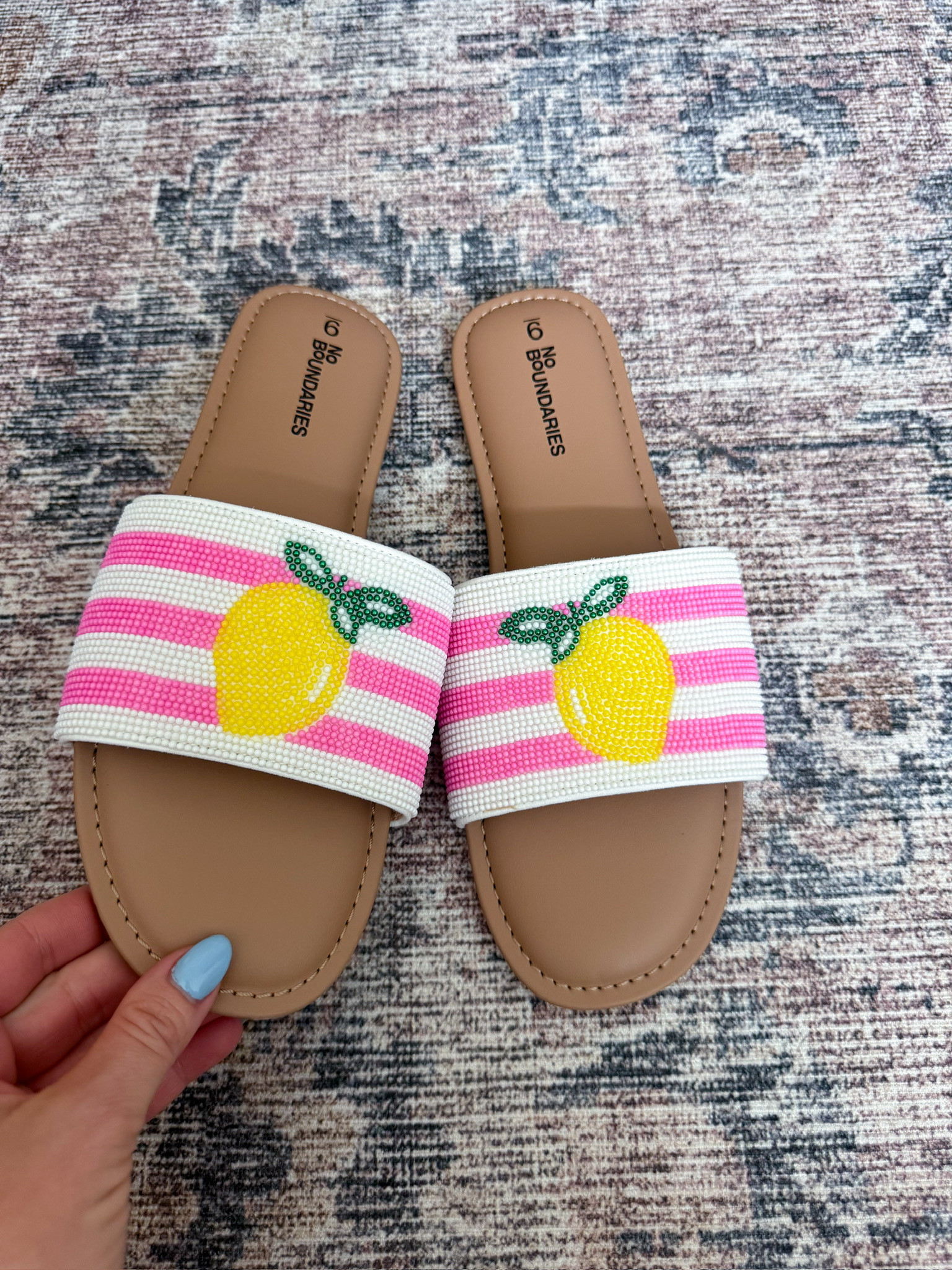 Under $25 and so cute for summer! Loving these new walmart slides! 

 #LTKdayinmylife #LTKootd #LTKmomlife