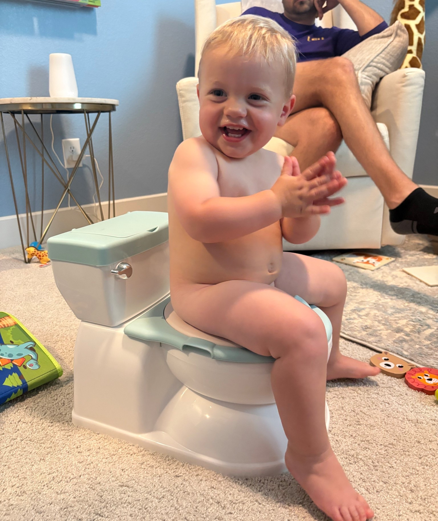 Potty training weekend 💀 👏🏼 

#LTKBaby #LTKKids #LTKFamily