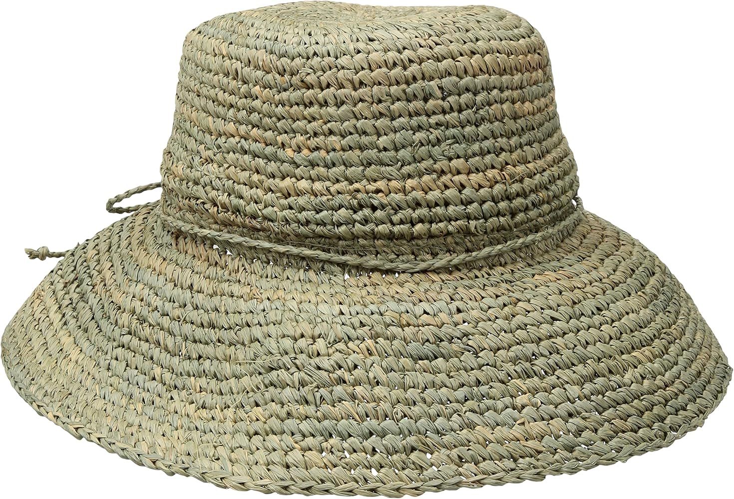 San Diego Hat Company Women's Crochet Raffia Hat | Amazon (US)
