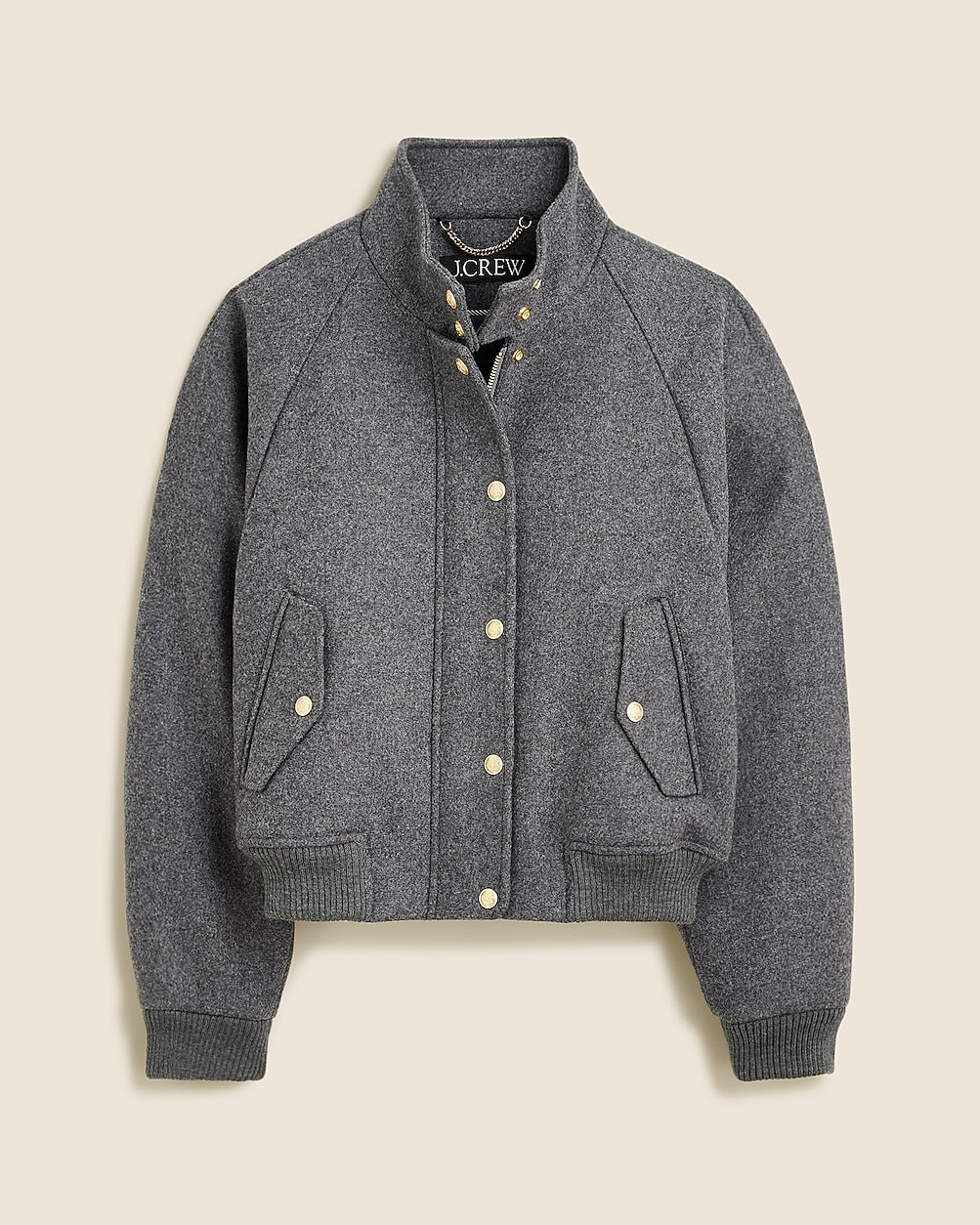 Flight jacket in Italian wool blend | J. Crew US
