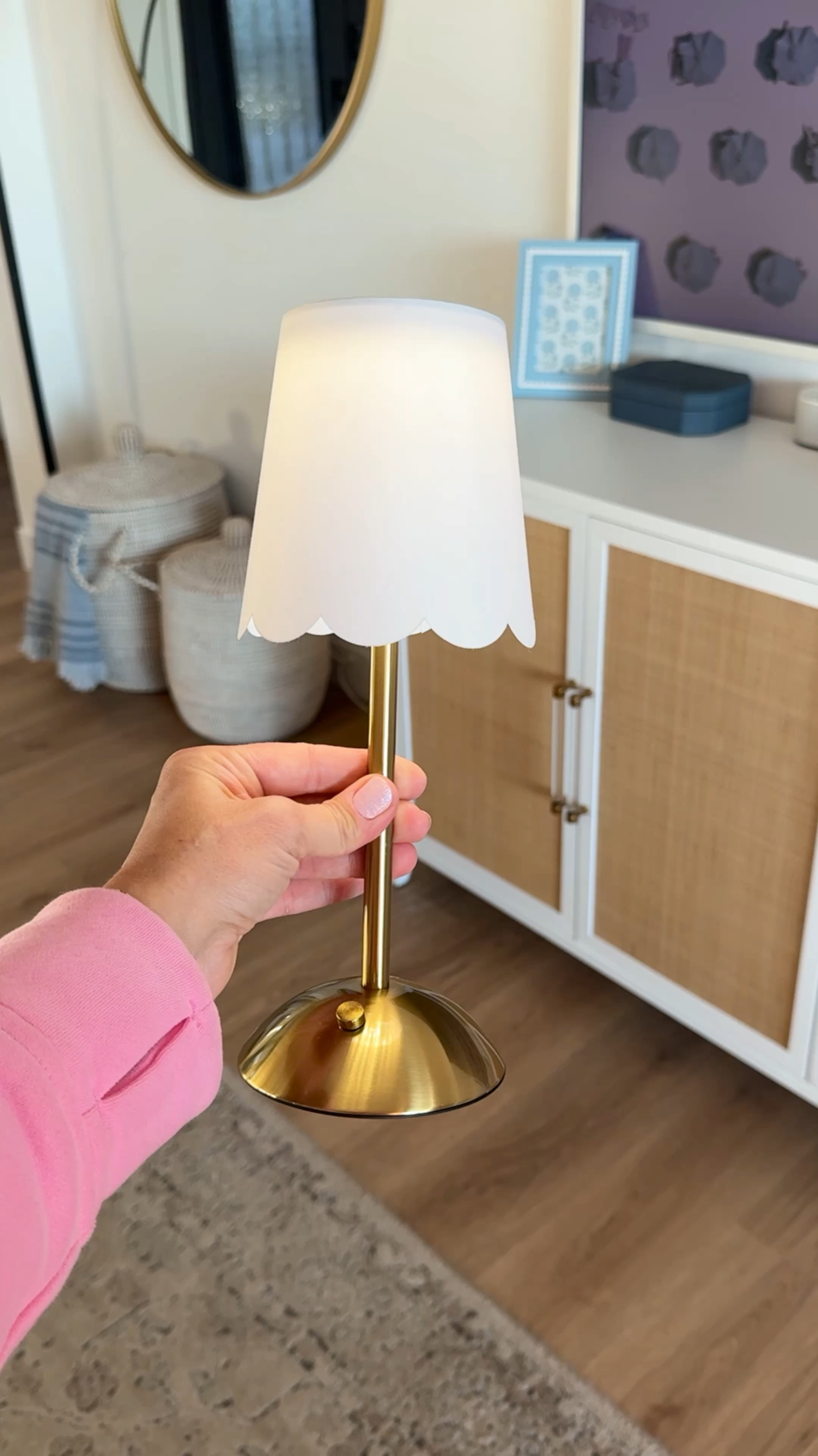 The cutest little Walmart lamp I ever did see! It has 3 light modes and is rechargeable. Less than $15 and in stock! 

#LTKHome #LTKWatchNow