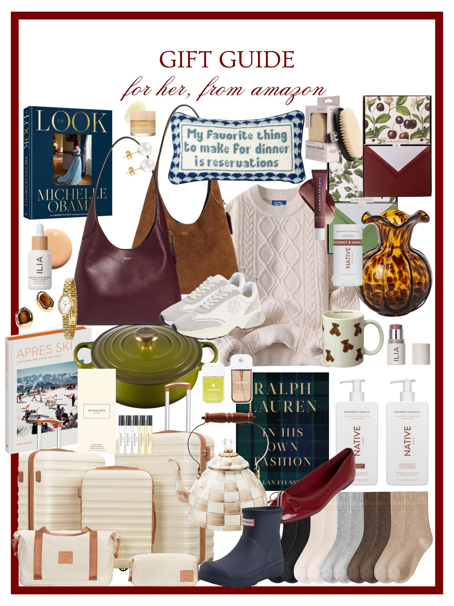 The holiday gift guide for her, from Amazon! 🤎📦🍷💆🏻‍♀️ Basically… my Christmas wishlist. 🤣 Amazon Gift Guide, Christmas Gift Ideas 

#LTKHoliday #LTKGiftGuide