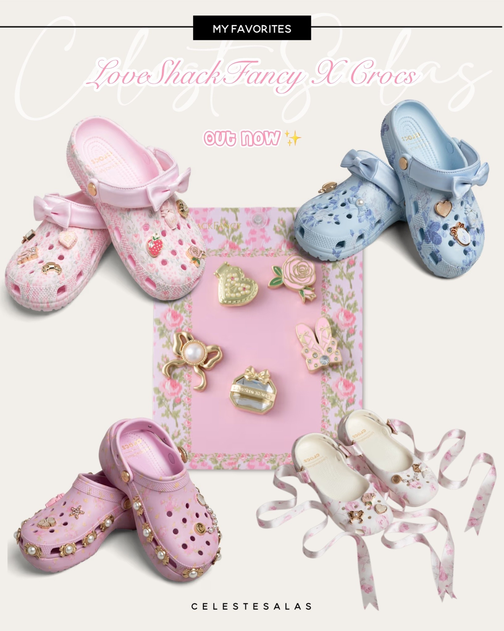 The CUTEST crocs are here 😍 y’all know I love me a LoveShackFancy print and when I saw these crocs I knew I had to add to cart 🙈🎀

#LTKSaleAlert #LTKTravel