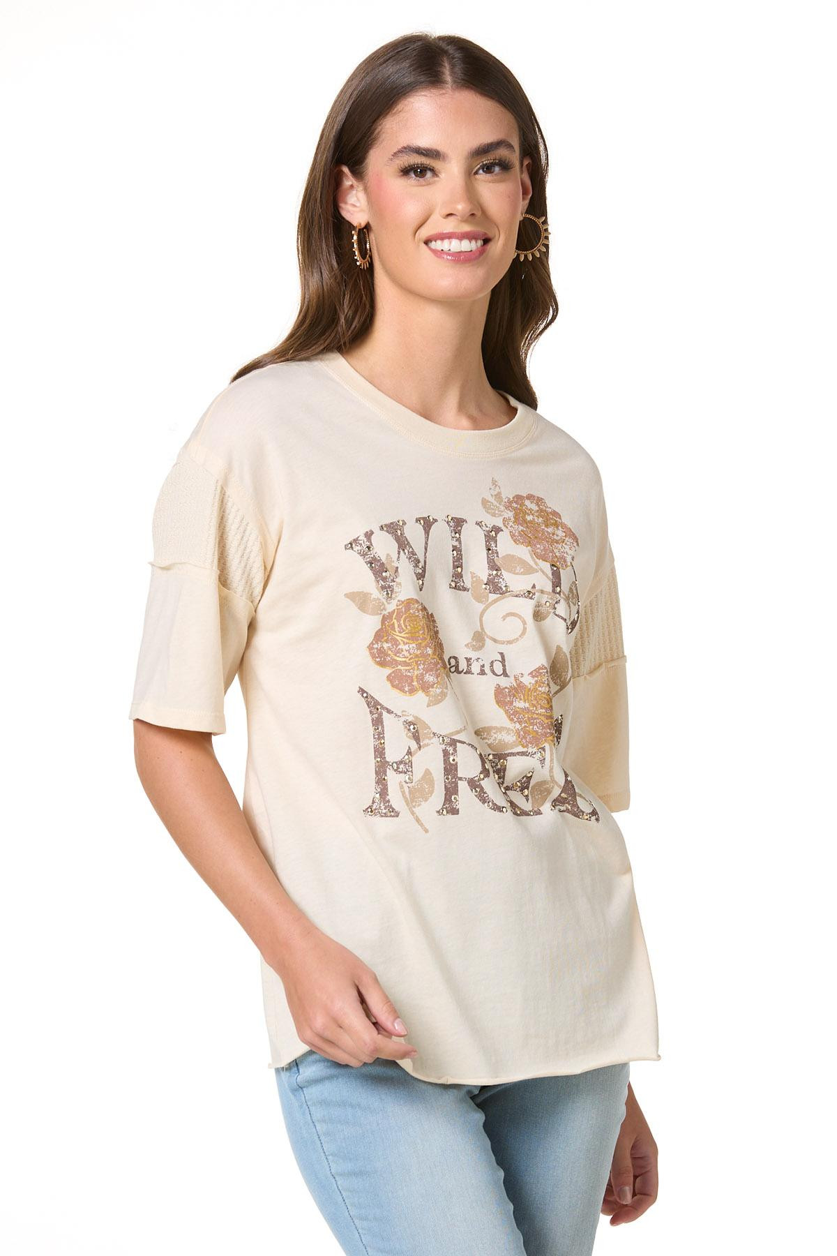 Wild And Free Tee | Cato Fashions