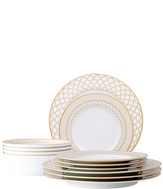 Eternal Palace Collection 12-Piece Dinnerware Set | Dillard's