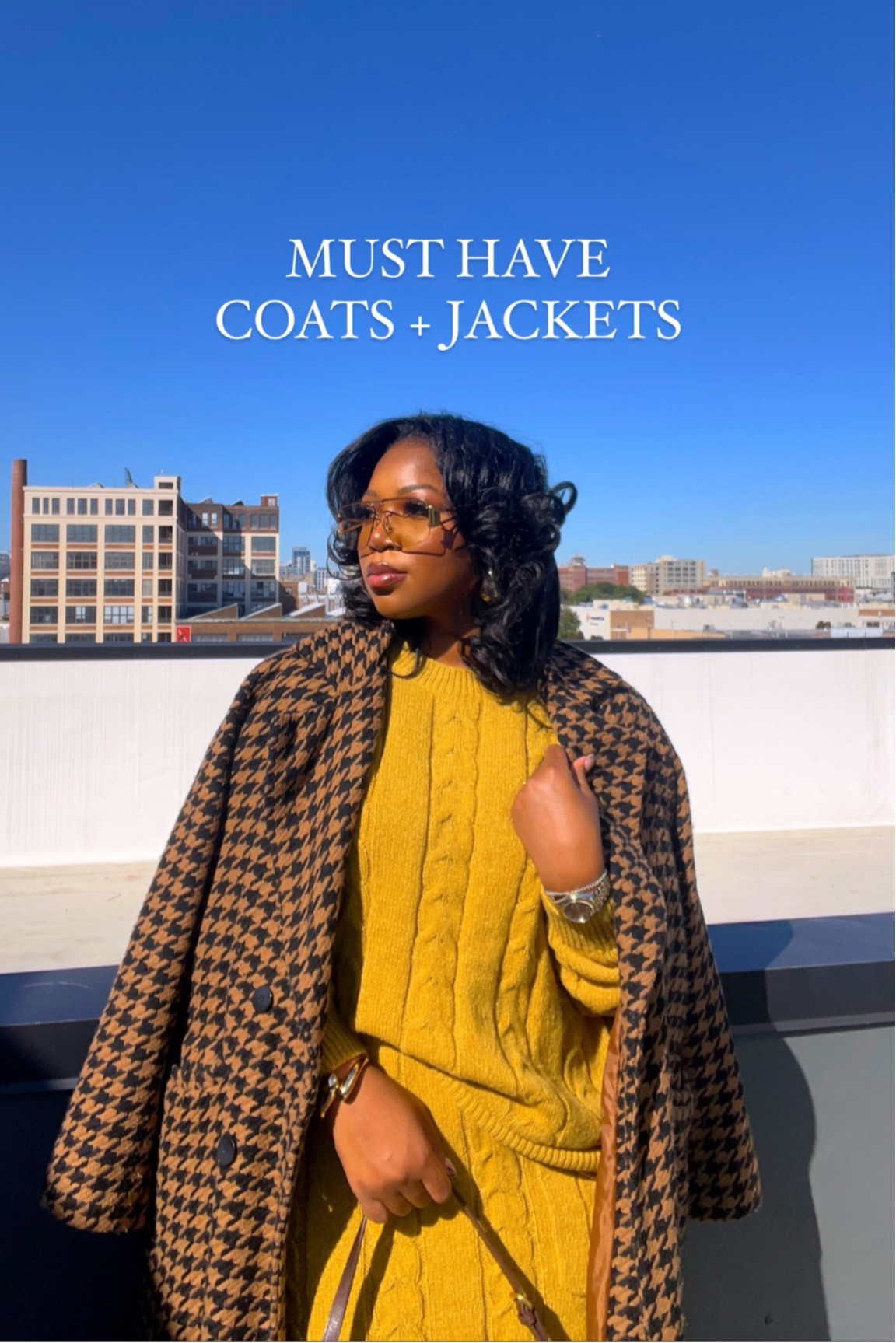 Wool coats are a must! My favorite item as it gets colder. Yellow set is linked too! 

#LTKSeasonal #LTKHoliday #LTKstyletip