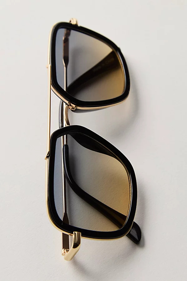 Luna Classic Aviator Sunglasses | Free People (Global - UK&FR Excluded)