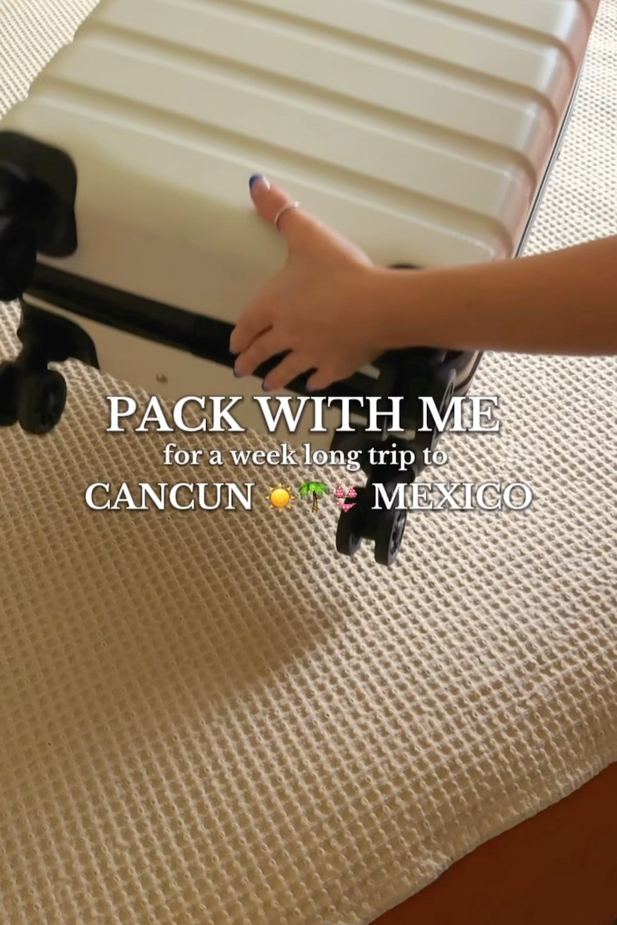 Packing for Playa Del Carmen / Cancun into 1 Carry On! 
Linked Everything I Could Below

Vacation outfits, vacation outfit inspo, vacation packing, packing for vacation, packing asmr, spring break 

#LTKWatchNow #LTKTravel #LTKSwim