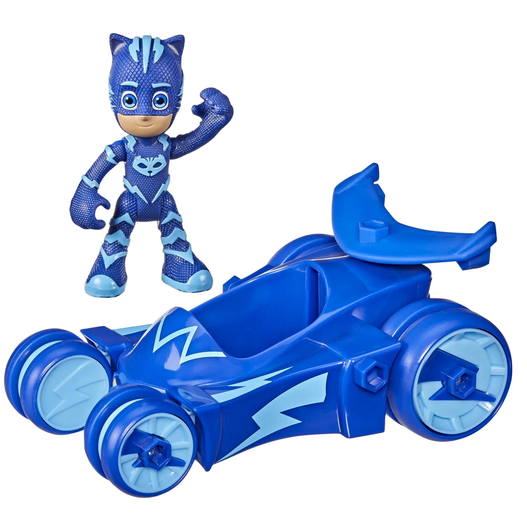 PJ Masks Cat-Car Preschool Toy, Hero Vehicle with Catboy Action Figure for Kids Ages 3+ - Walmart... | Walmart (US)