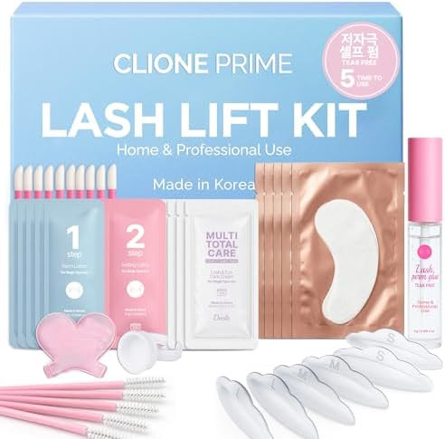 Korean Lash Lift Kit - 5 Sets At Home Eyelash Perm Kit with Upgraded Glue, Eyelash Lift, DIY Lash... | Amazon (US)