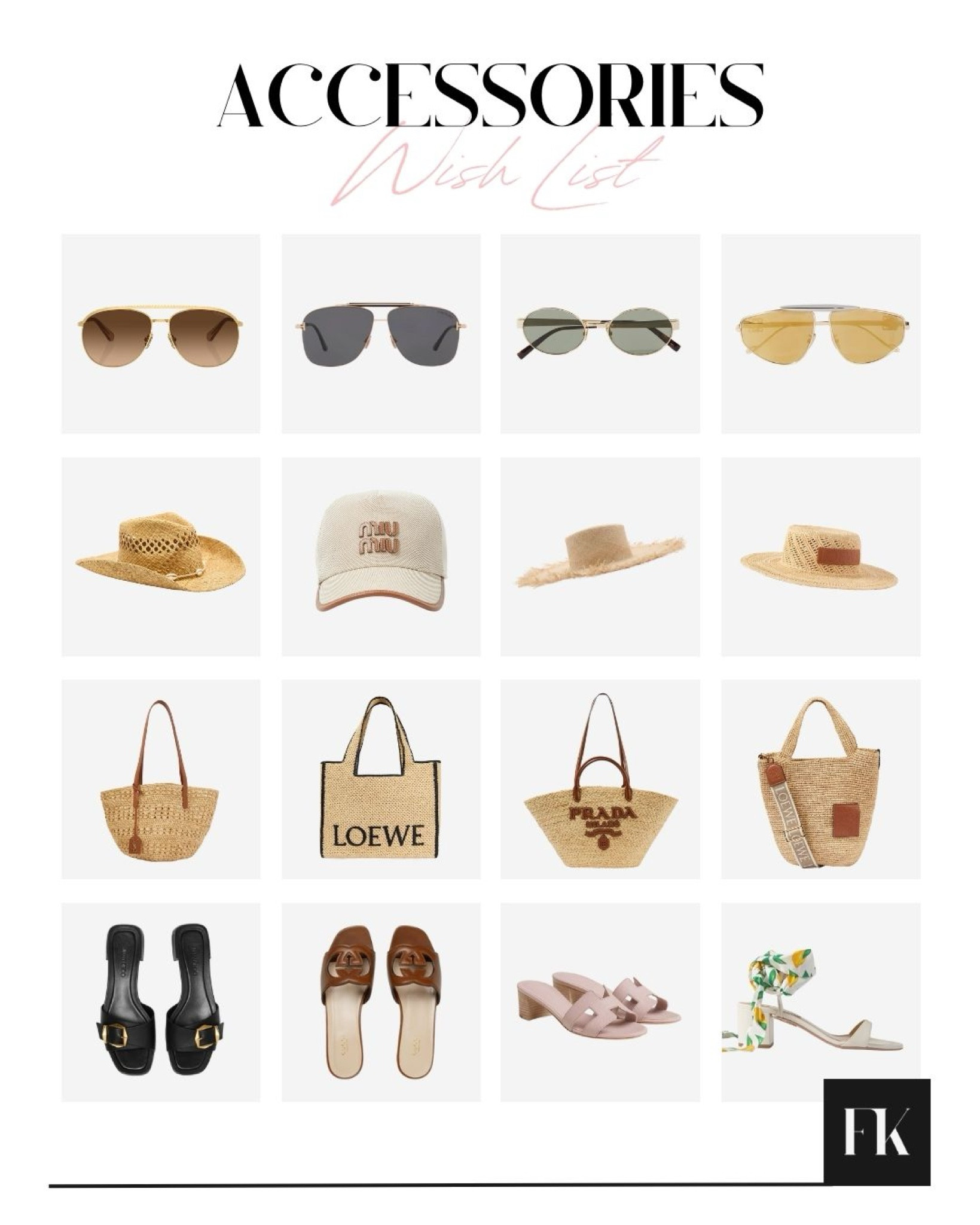 Happy Holidays Newsletter ☀️🐚 Summer holiday accessories wish list

#LTKluxury #LTKsummer