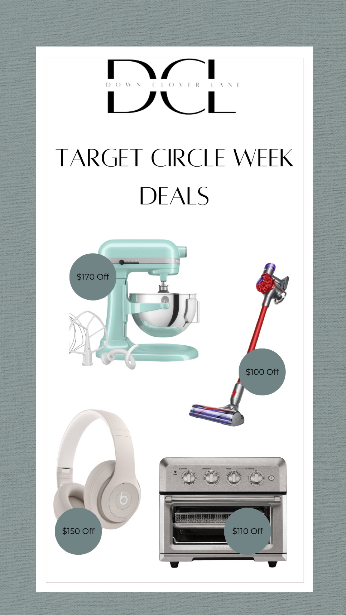 We are loving these Target deals!! The Air Fryer is a dinner game changer!!

#LTKxTarget #LTKfindsunder100 #LTKhome
