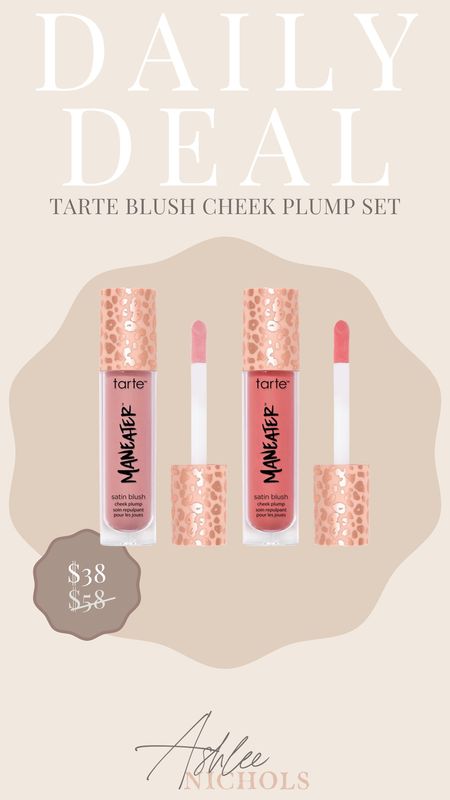 Daily deal - the Tarte blush cheek plump set is on sale now for $38!! Such a great deal - love these!!

Daily deal, on sale, Tarte, Tarte lip, Tarte cheek, Tarte plump set

#LTKSeasonal #LTKsalealert #LTKstyletip