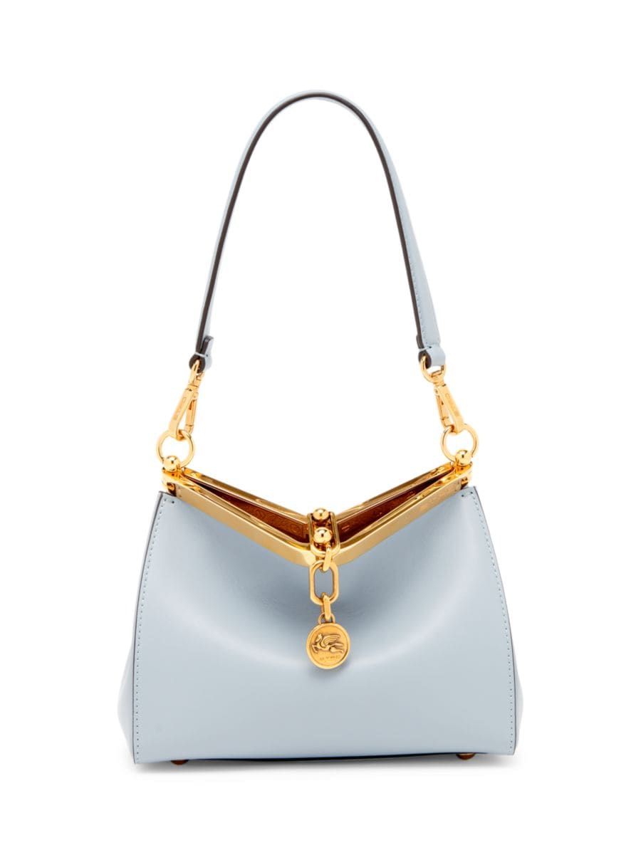 Mini Vela Leather Shoulder Bag | Saks Fifth Avenue