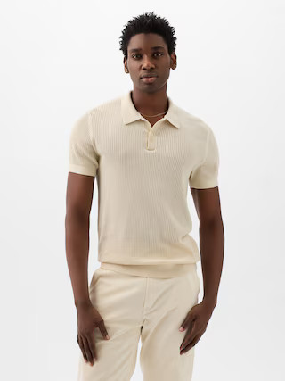 Crochet Polo Shirt | Gap (US)